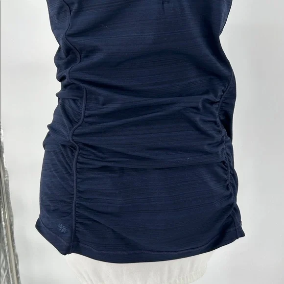 Athleta Women’s Small Sleeveless Athletic Tunic Top Ruched Performance Stretch - Picture 5 of 9